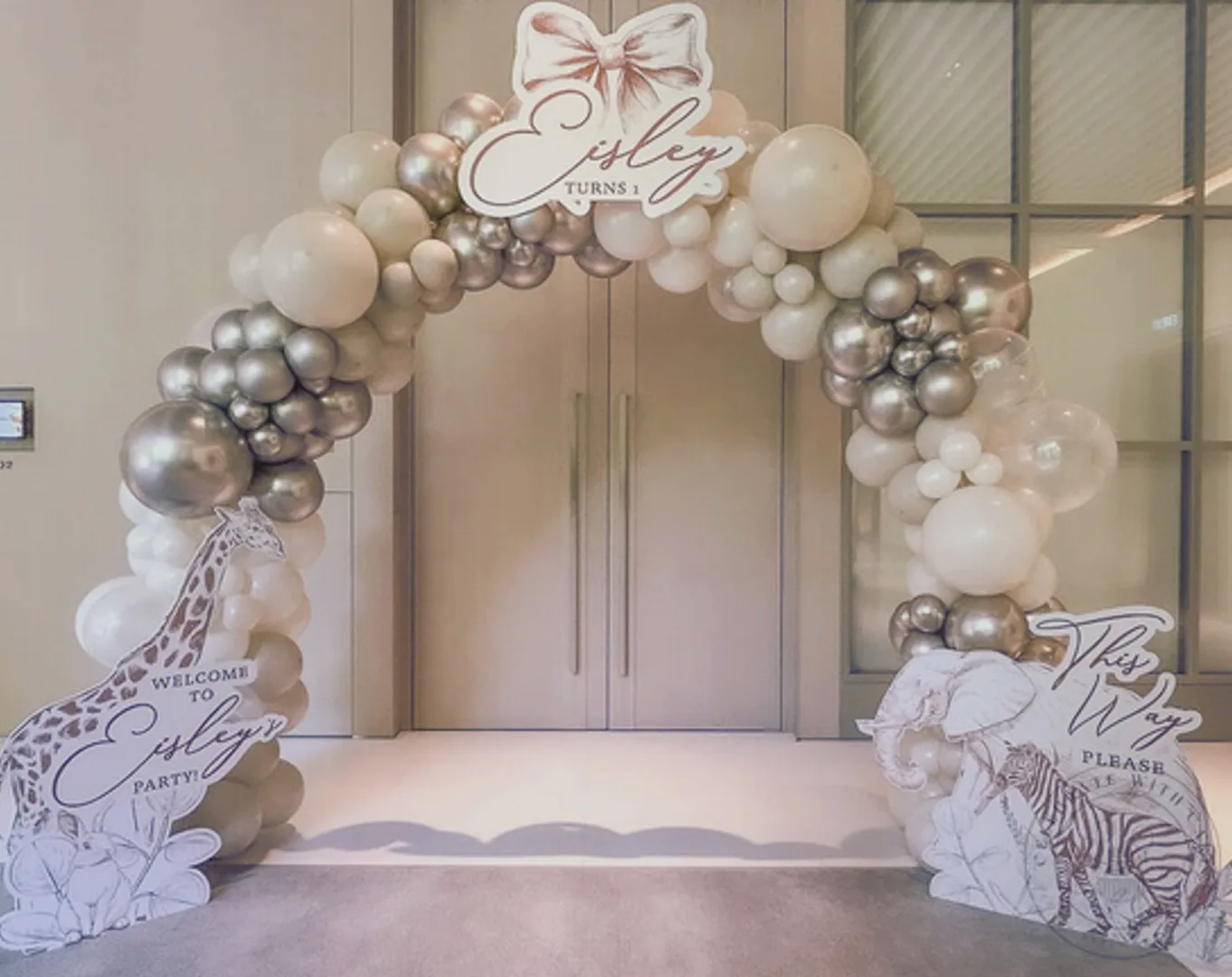 Balloon Entrance Arch